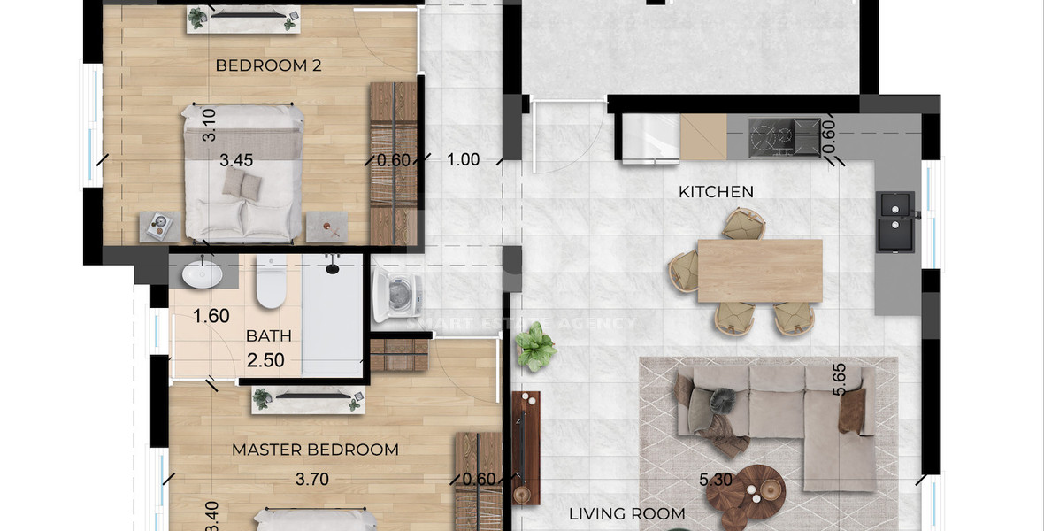 Three Bedroom Penthouse for sale in Agios Athanasios