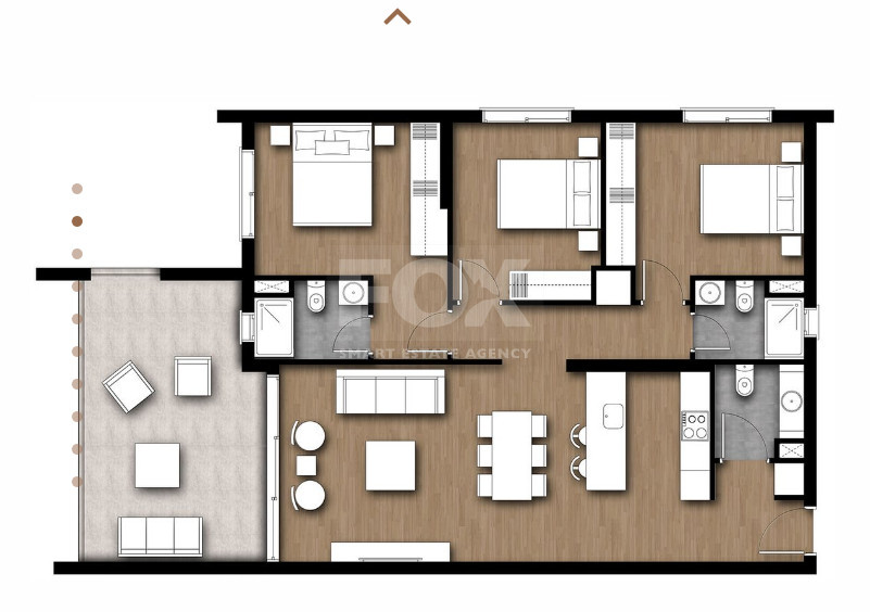 3 Bed Apartment For Sale In Sunset Gardens