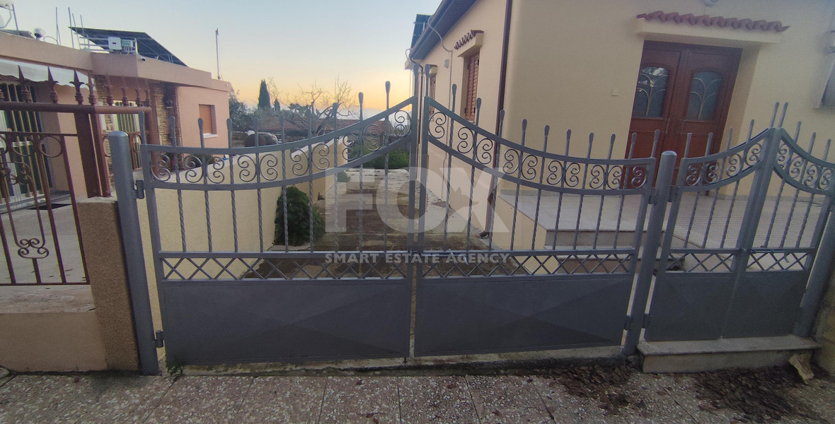 Traditional stone three bedroom detached house in village Pachna (Pano Pachna) for rent , Limassol