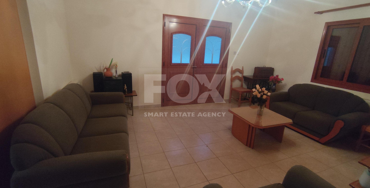 Traditional stone three bedroom detached house in village Pachna (Pano Pachna) for rent , Limassol