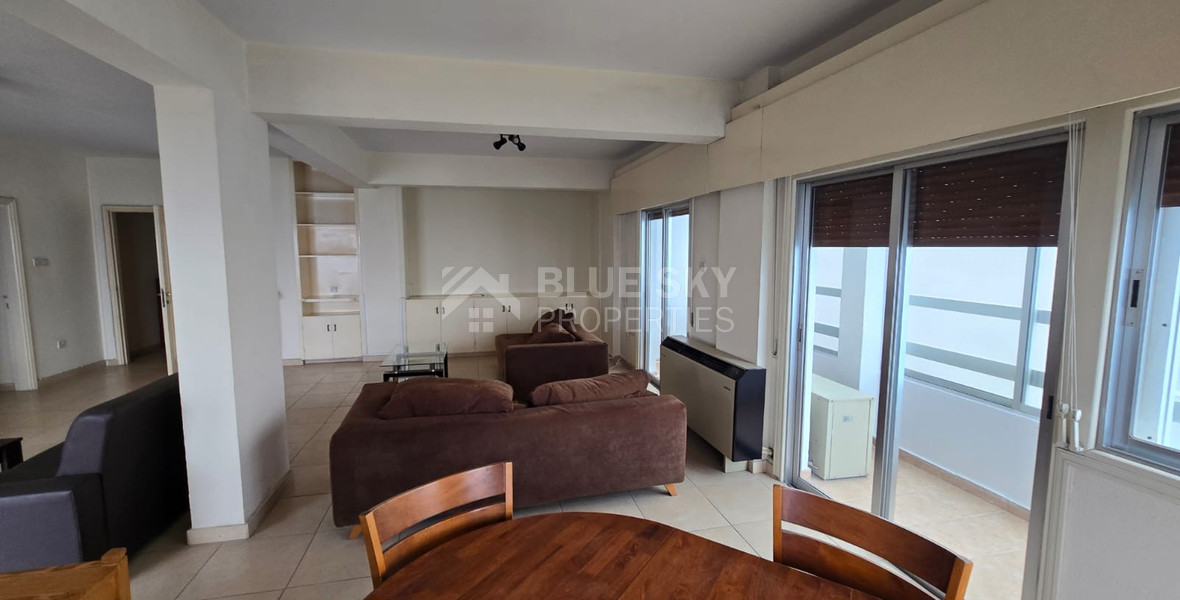 Three Bed Sea View Apartment To Rent In Agia Trias Limassol