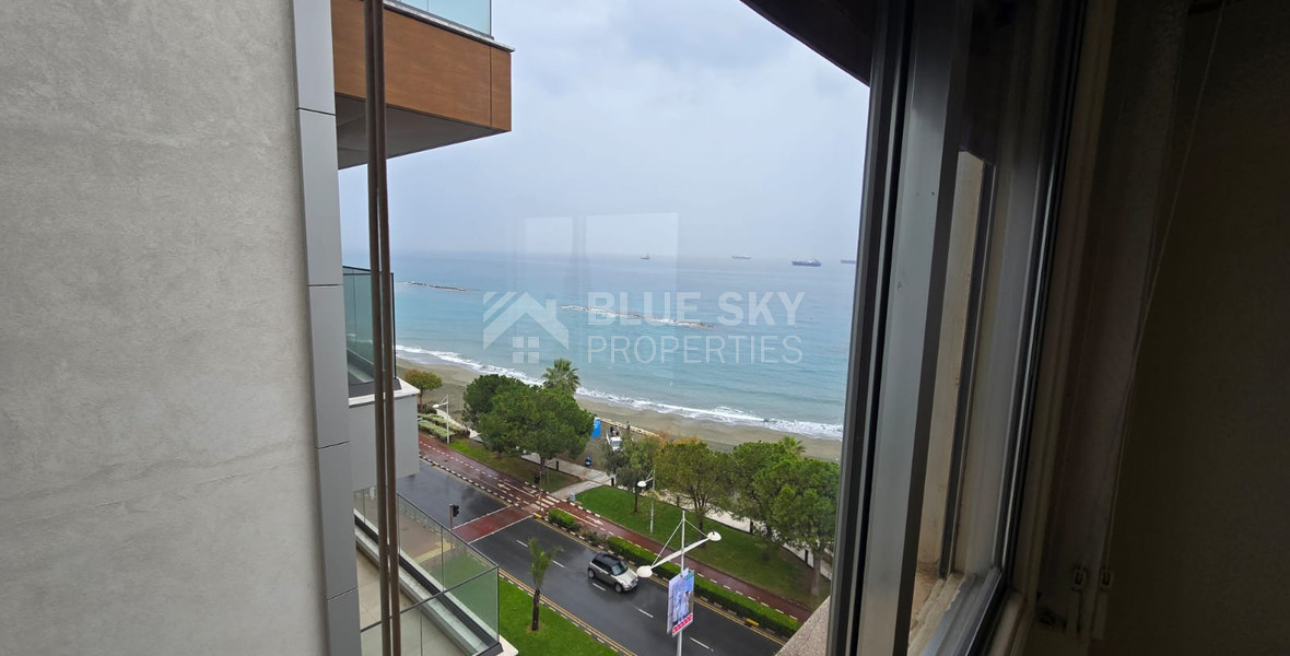 Three Bed Sea View Apartment To Rent In Agia Trias Limassol