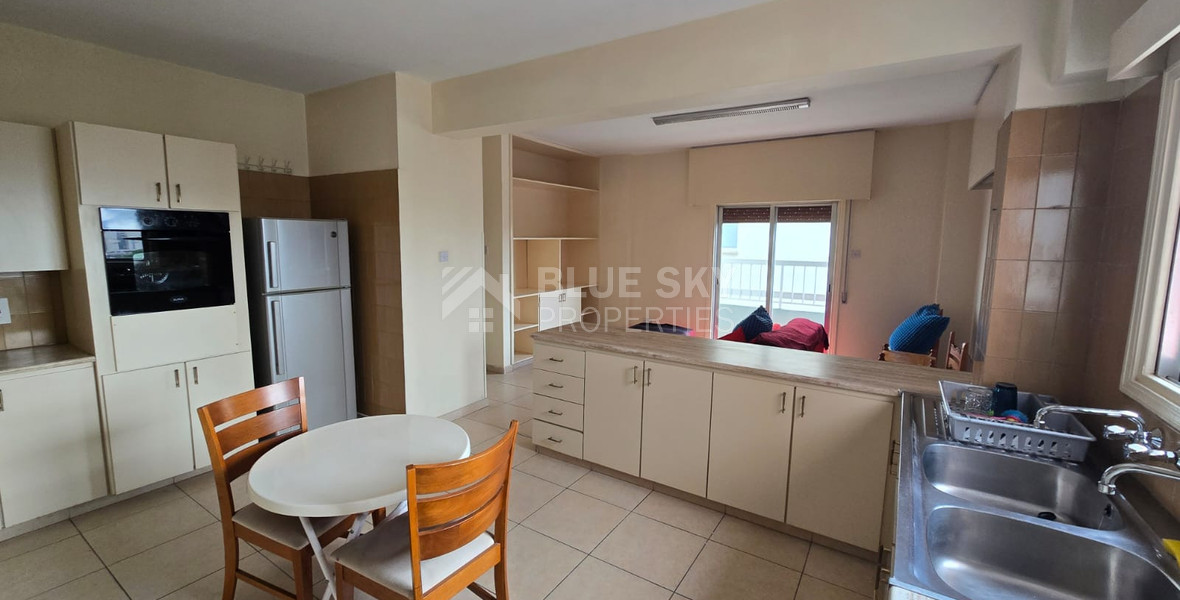 Three Bed Sea View Apartment To Rent In Agia Trias Limassol