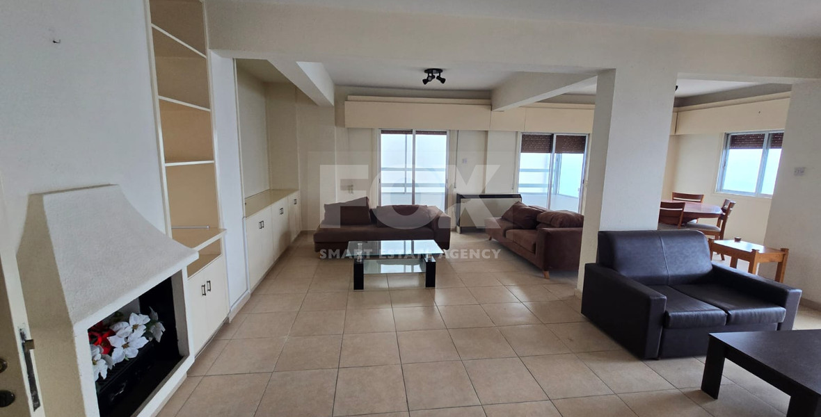 Three Bed Sea View Apartment To Rent In Agia Trias Limassol