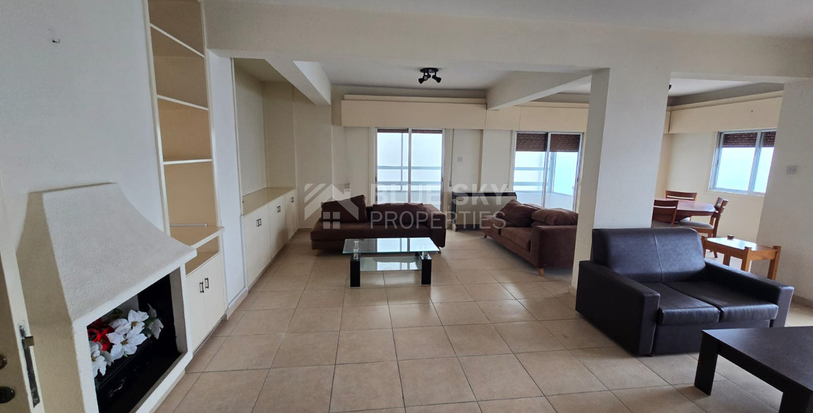 Three Bed Sea View Apartment To Rent In Agia Trias Limassol