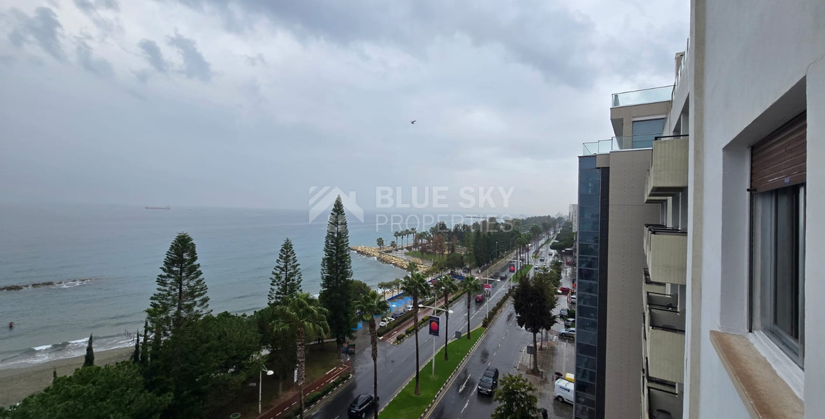 Three Bed Sea View Apartment To Rent In Agia Trias Limassol