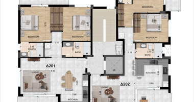 Two Bedroom Apartment for sale in Ekali Area