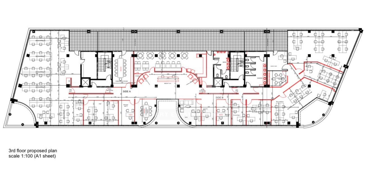 RENT: OUTSTANDING TOP QUARLITY OFFICES IN CENTRAL LIMASSOL WITH LARGE PARKING FACILITIES.
