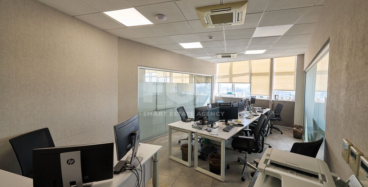 RENT: OUTSTANDING TOP QUARLITY OFFICES IN CENTRAL LIMASSOL WITH LARGE PARKING FACILITIES.