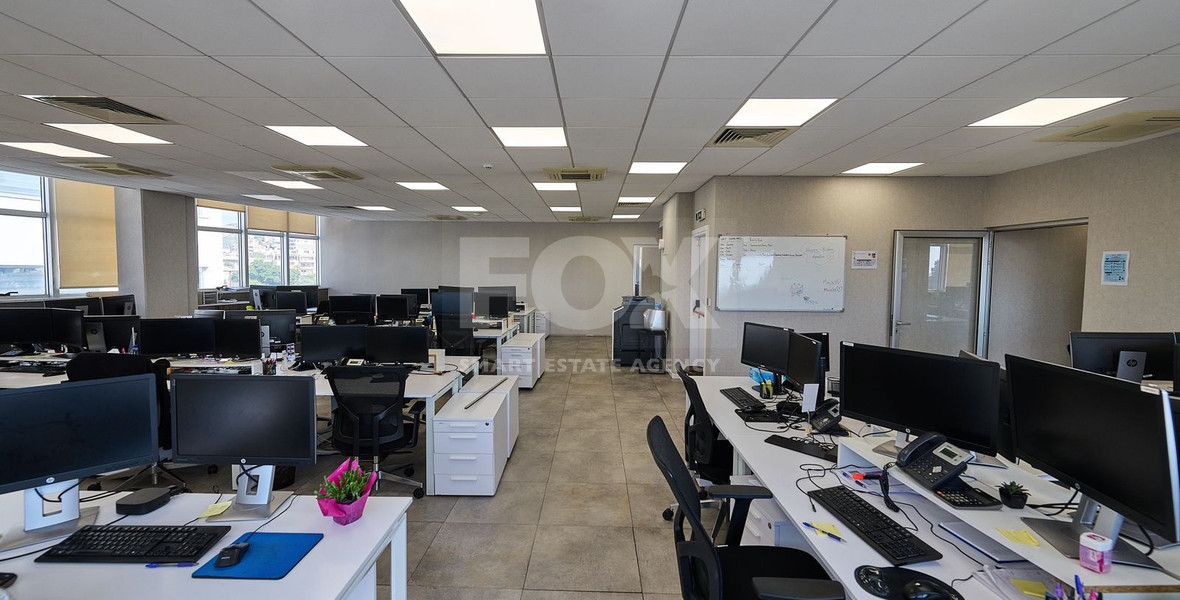 RENT: OUTSTANDING TOP QUARLITY OFFICES IN CENTRAL LIMASSOL WITH LARGE PARKING FACILITIES.