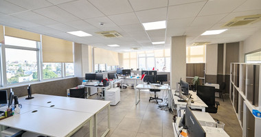 RENT: OUTSTANDING TOP QUARLITY OFFICES IN CENTRAL LIMASSOL WITH LARGE PARKING FACILITIES.