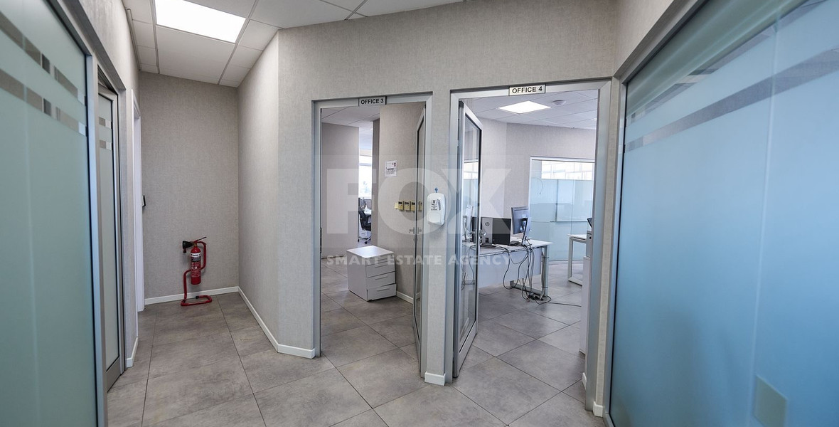 RENT: OUTSTANDING TOP QUARLITY OFFICES IN CENTRAL LIMASSOL WITH LARGE PARKING FACILITIES.