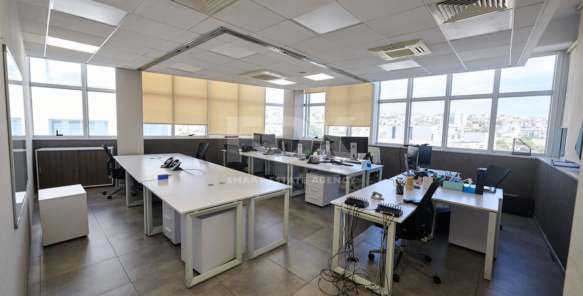 RENT: OUTSTANDING TOP QUARLITY OFFICES IN CENTRAL LIMASSOL WITH LARGE PARKING FACILITIES.