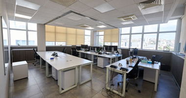 RENT: OUTSTANDING TOP QUARLITY OFFICES IN CENTRAL LIMASSOL WITH LARGE PARKING FACILITIES.