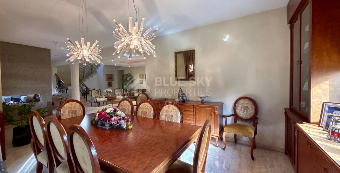 Four bedroom detached villa in two levels  in Agios Georgios Havouzas for sale, Limassol