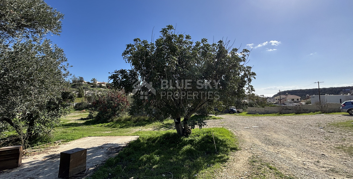 Prime Residential Plot with Sea View for sale in Agios Tychonas, Limassol