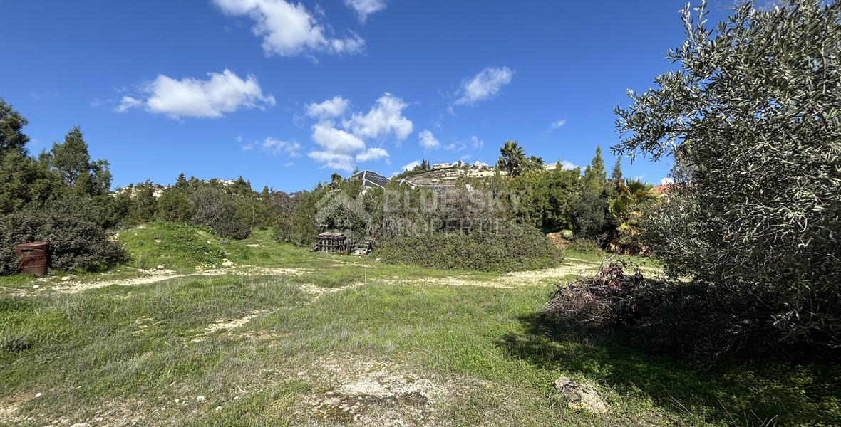Prime Residential Plot with Sea View for sale in Agios Tychonas, Limassol