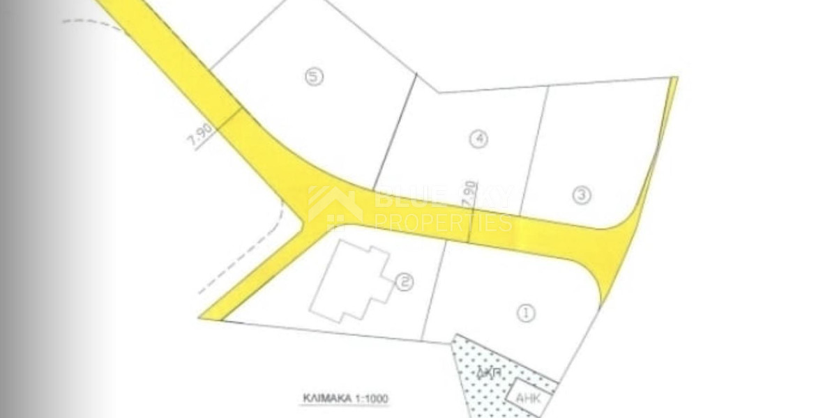 Prime Residential Plot with Sea View for sale in Agios Tychonas, Limassol