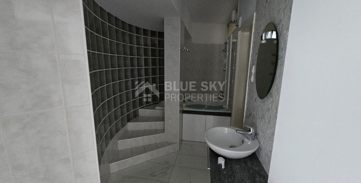 Seafront Furnished 3 Bedroom Apartment For Rent Opposite The Molos