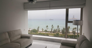 Seafront Furnished 3 Bedroom Apartment For Rent Opposite The Molos