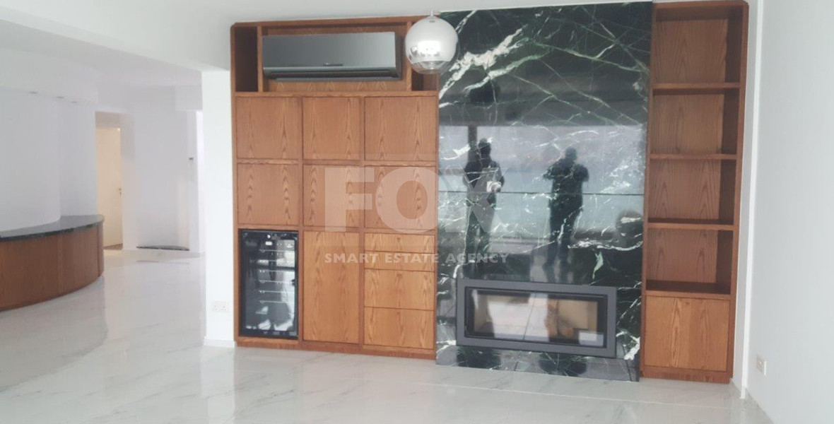 Seafront Furnished 3 Bedroom Apartment For Rent Opposite The Molos