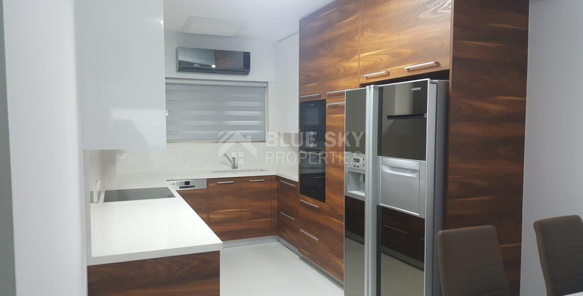 Seafront Furnished 3 Bedroom Apartment For Rent Opposite The Molos