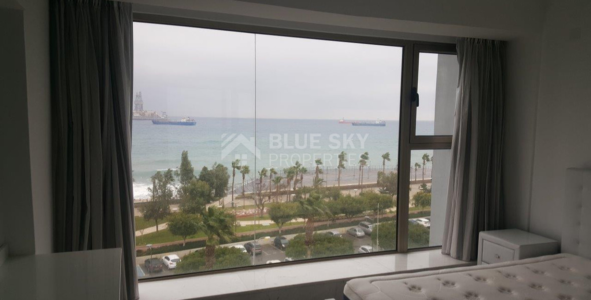 Seafront Furnished 3 Bedroom Apartment For Rent Opposite The Molos
