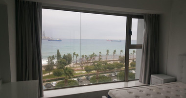 Seafront Furnished 3 Bedroom Apartment For Rent Opposite The Molos