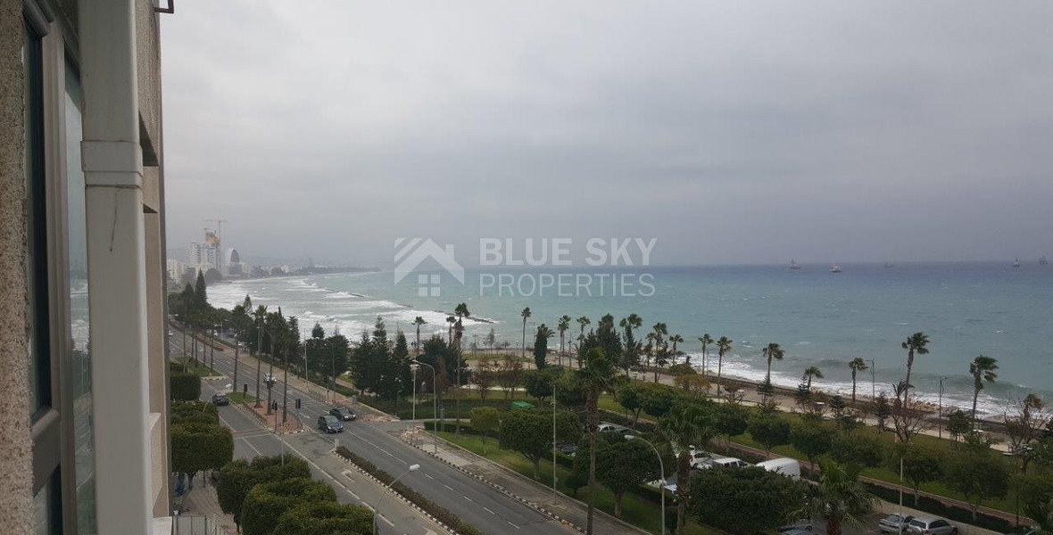 Seafront Furnished 3 Bedroom Apartment For Rent Opposite The Molos