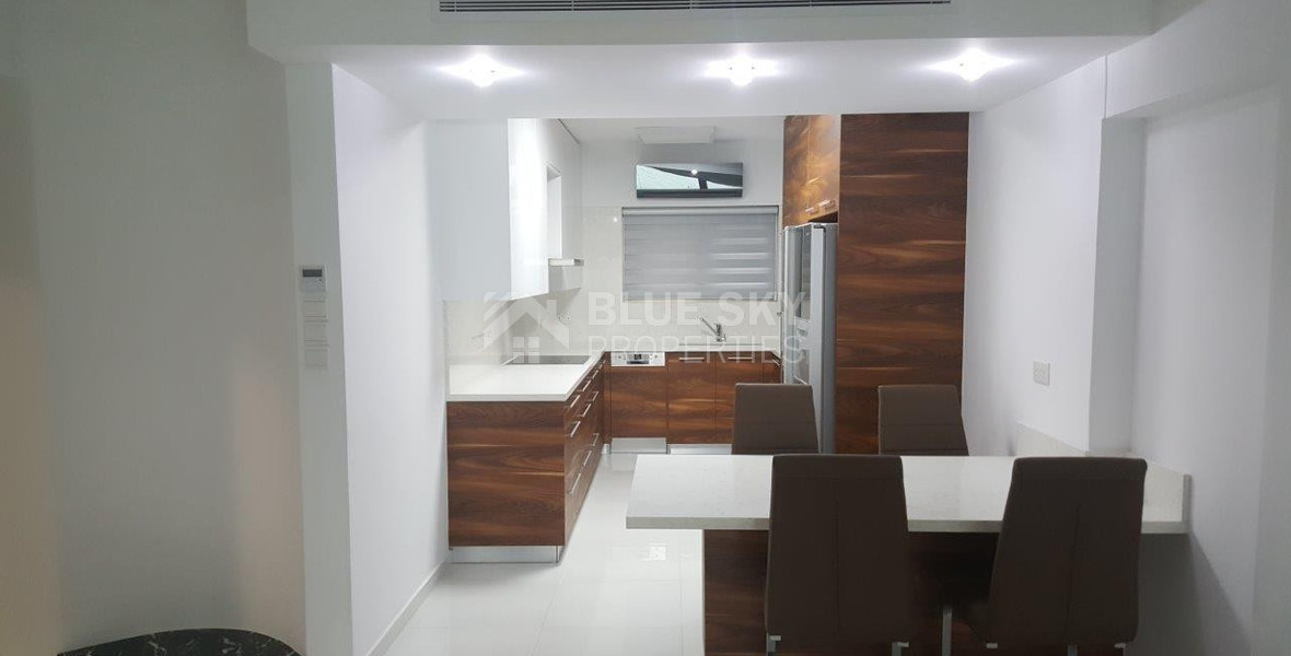 Seafront Furnished 3 Bedroom Apartment For Rent Opposite The Molos