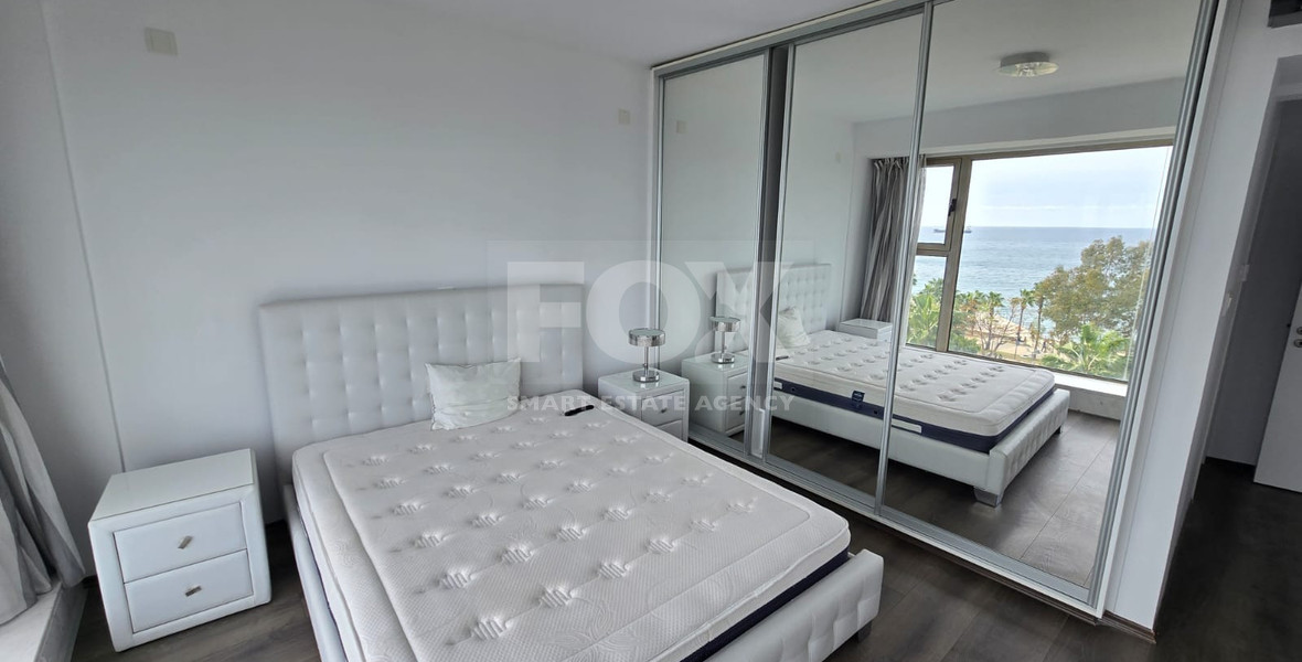 Seafront Furnished 3 Bedroom Apartment For Rent Opposite The Molos