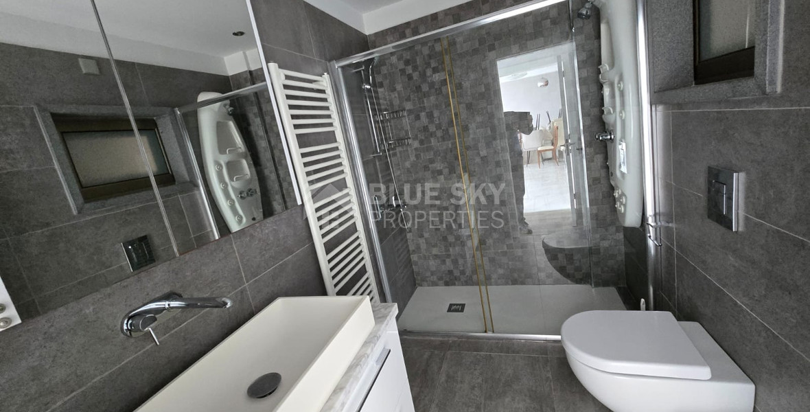 Seafront Furnished 3 Bedroom Apartment For Rent Opposite The Molos