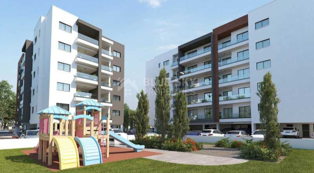 Under Construction Two Bedroom Apartment for sale in  Kato Polemidia