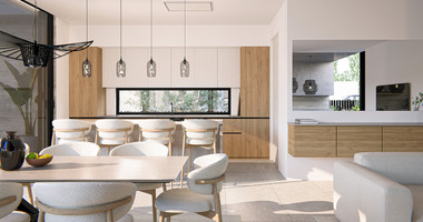 Modern Four Bedroom Detached Villa with Garden in Peaceful Peyia , for Sale