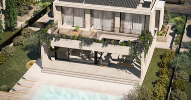 Modern Four Bedroom Detached Villa with Garden in Peaceful Peyia , for Sale