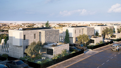 Modern Four Bedroom Detached Villa in Peaceful Peyia with Garden for Sale