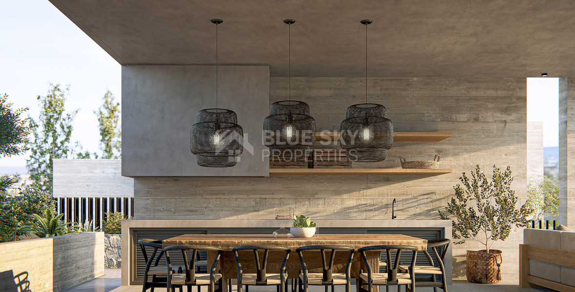 Modern four bedroom Detached Villa in Peaceful Peyia with Garden for Sale