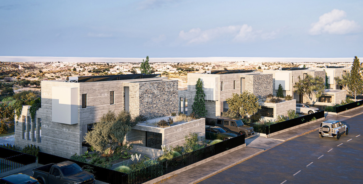 Modern four bedroom Detached Villa in Peaceful Peyia with Garden for Sale