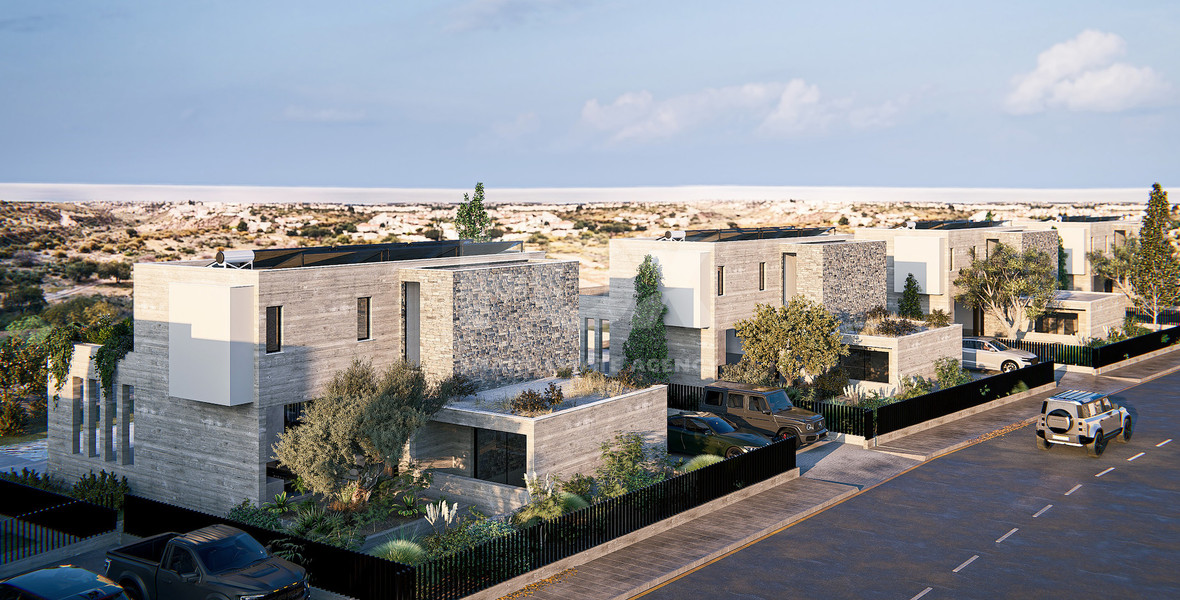 Peyia Luxury Villa for Sale – four Bedrooms, Sea Views, Smart Home, Photovoltaic System