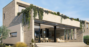 Peyia Luxury Villa for Sale – four Bedrooms, Sea Views, Smart Home, Photovoltaic System