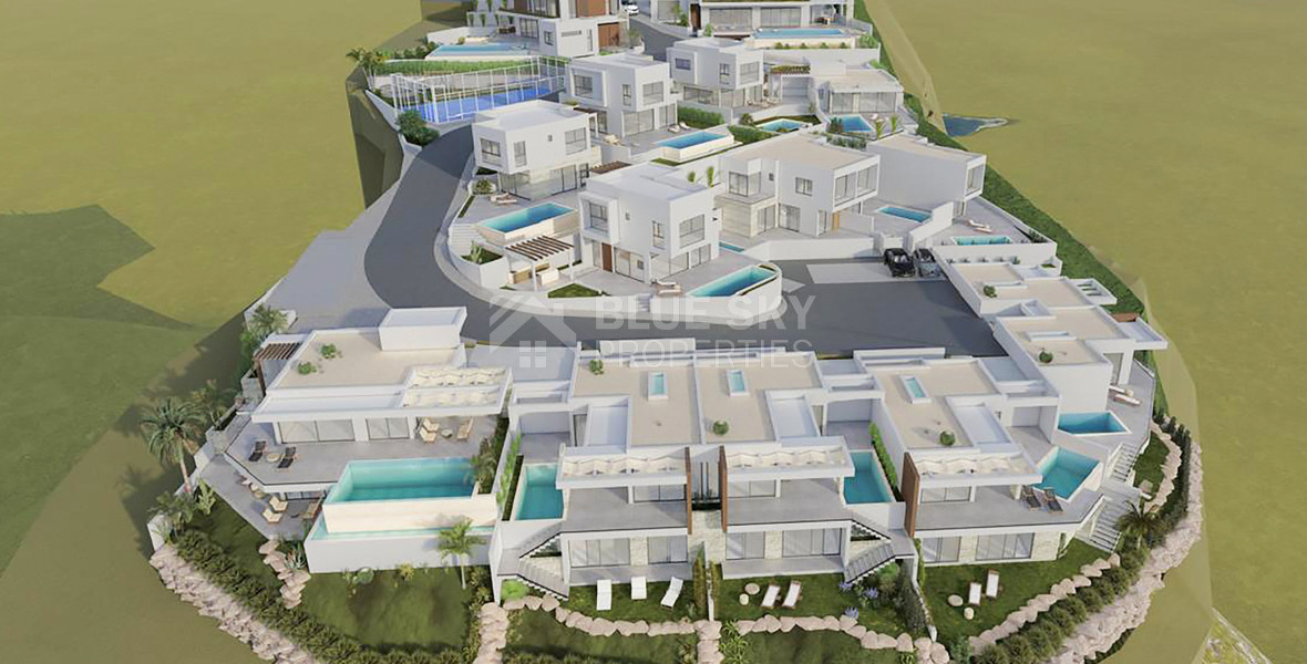 Modern Detached Villa on Large Plot in Peyia For Sale