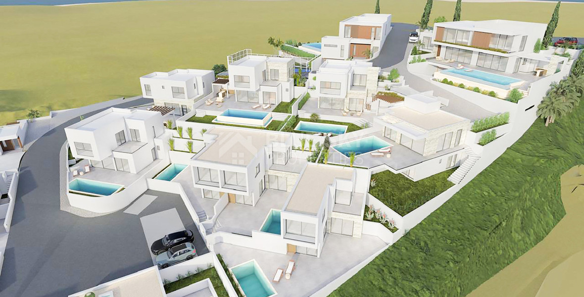 Modern Detached Villa on Large Plot in Peyia For Sale