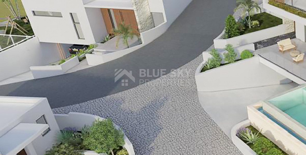 Modern Detached Villa on Large Plot in Peyia For Sale