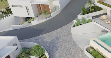 Modern Detached Villa on Large Plot in Peyia For Sale