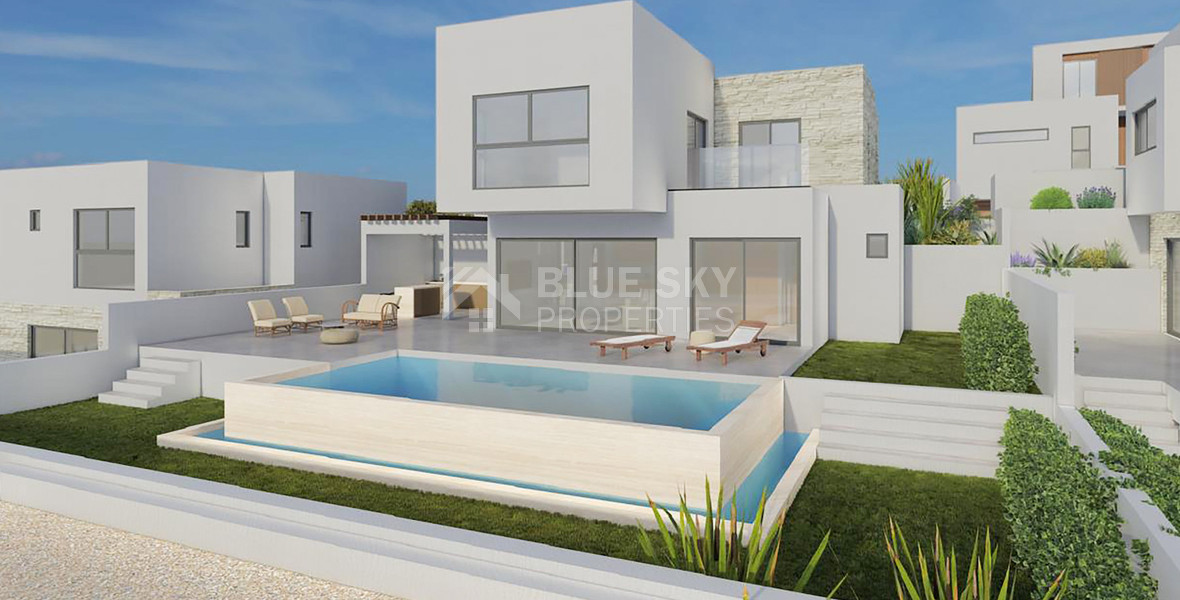 Modern Three Bedroom Villa with Spacious Living in Peyia