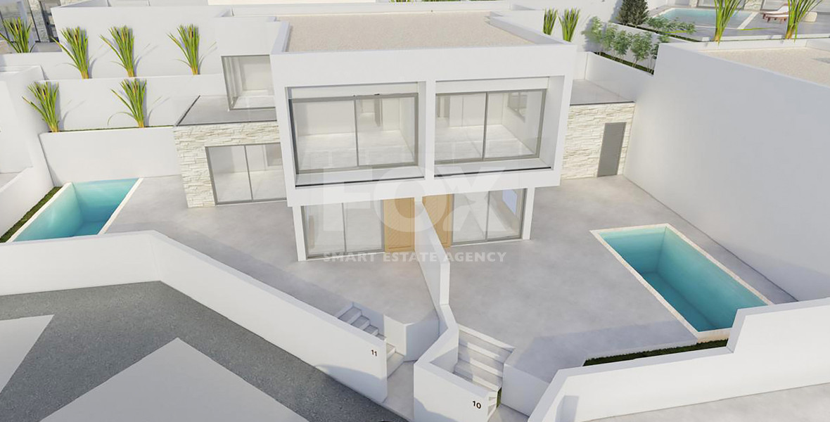 Modern Unfurnished Semi Detached Home in Peyia For Sale