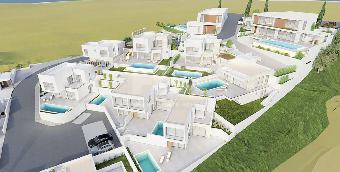 Modern Unfurnished Semi Detached Home in Peyia For Sale