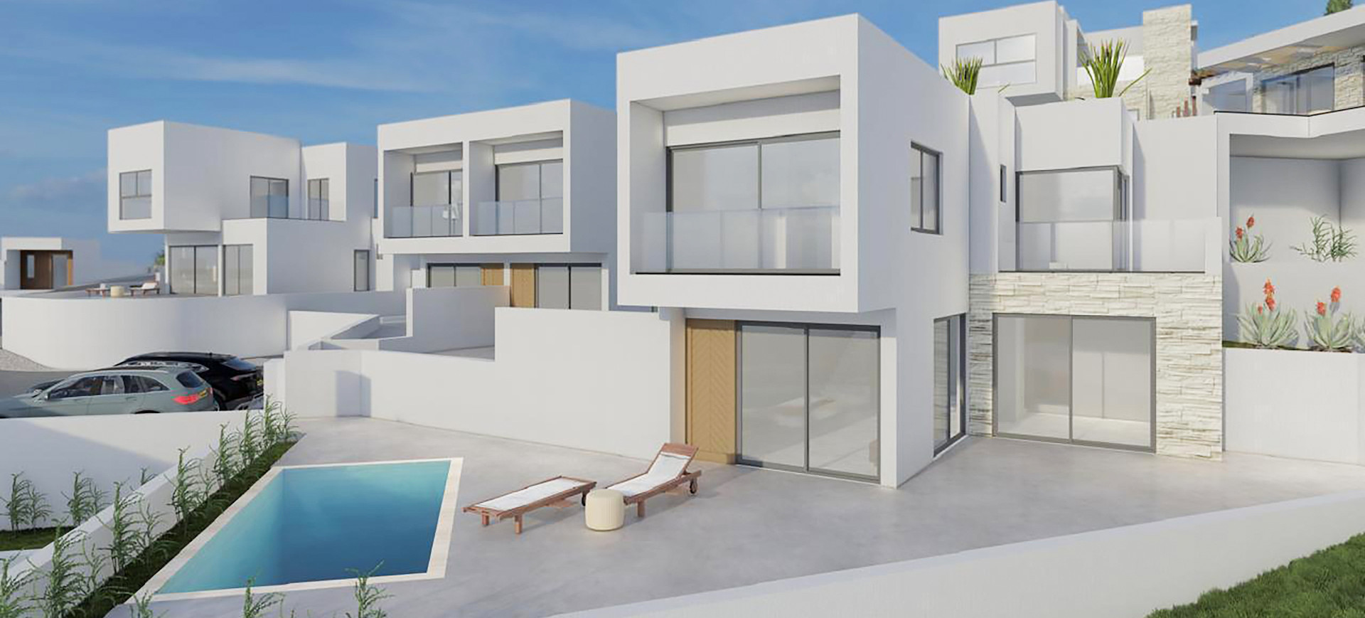 Apartamento 3 habitaciones 157 m² Peyia, Chipre