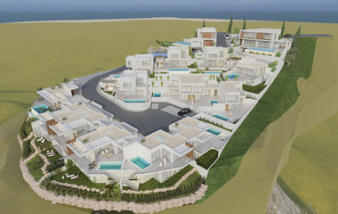 Modern three bedroom Semi-Detached House in Peyia For Sale