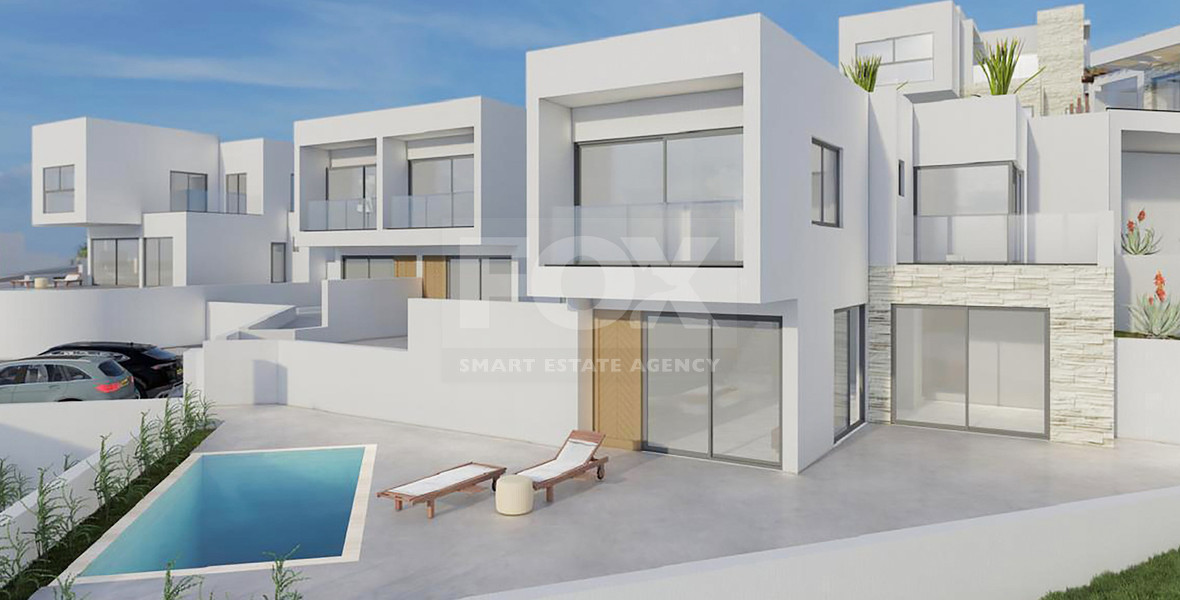 Modern Unfurnished Villa in Peaceful Peyia For Sale